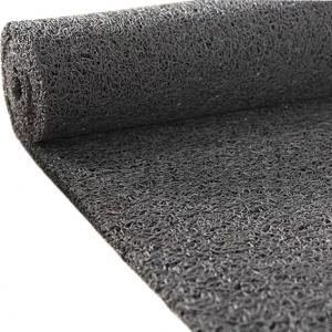 China 12MM Loop Cushion Door Mat Anti Slip PVC Floor Mat Vinyl Coil Carpet Roll Runner on sale