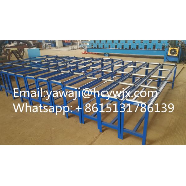 Chain Drive Full Automatic Shutter Door Frame Rolling Machine for 380V 50Hz 3Phases Steel Frame Purlin