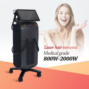 China 755nm 1064nm Diode Laser Hair Removal Machine Vertical Black Shell wholesale