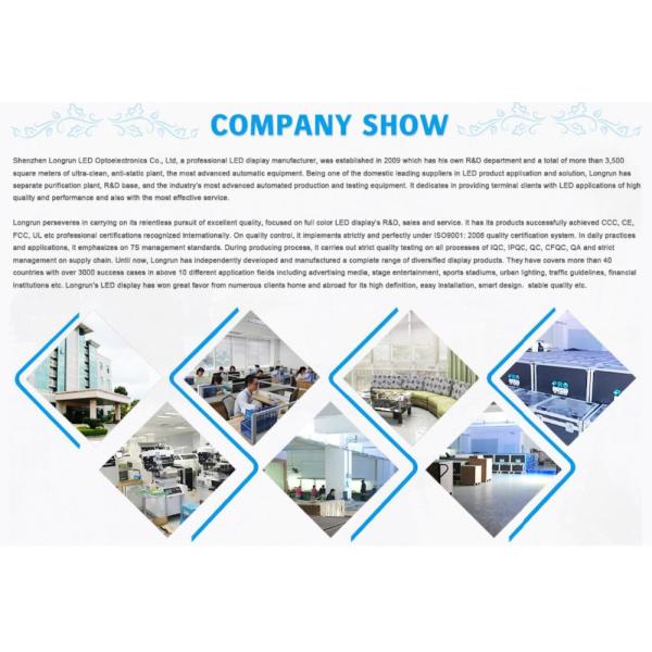 Noiseless LED Rental Screen Hanging Or Standing Installation P5/P6.66/P8/P10