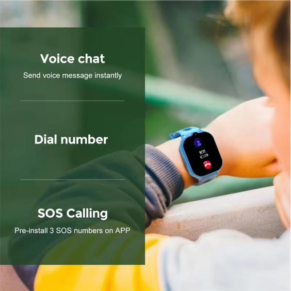GEO SOS Call LT52E fitness tweens Childrens Tracker Watch IP67 Waterproof 950mAh