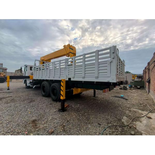 used 6*4 12 tons mounted crane for sale