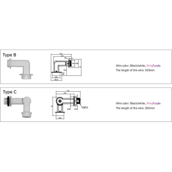 HD07VR-PH UL Certificate 12VDC PIR Motion Sensor For Highbay
