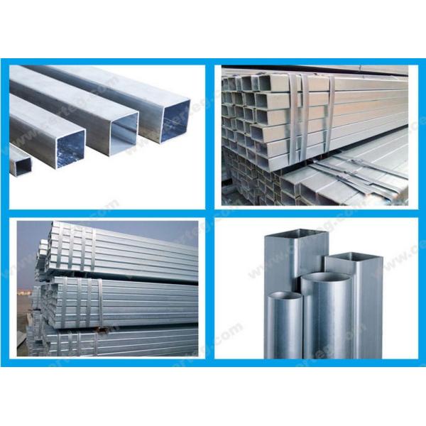 Galvanized steel/gi rectangular hollow section weight/carbon steel pipe price