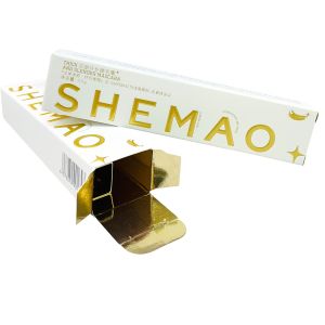 China Premium Custom Paper Eyelash Mascara Boxes with Gold Foil & Embossed Logo – Luxury Cosmetic Paper Packaging on sale