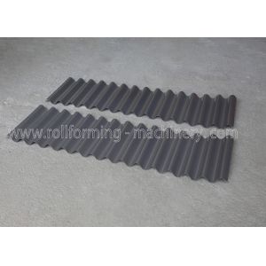 0.45mm Roof Panel Forming Machine With Manual Decoiler