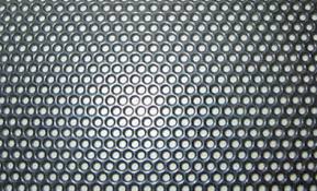 1.2m Mesh Width Small Hole Aluminum Sheet , Light Perforated Aluminum Panel