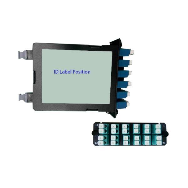 1U 96 Fibers Rack Mount FHD High Density Fiber Enclosure Unloaded 4x FHD Cassettes