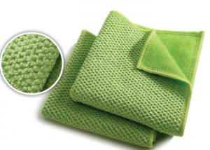 China Green Scrub Daddy Microfiber Towels Glass Cleaning Cloth For Heavy Duty Places on sale