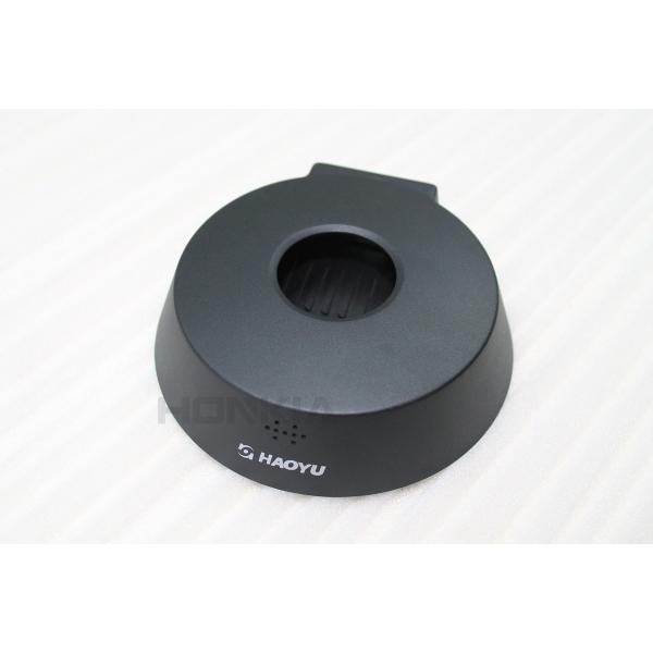 CNC Machining ABS Rapid Prototyping Parts With Black Painted LOGO Silk Screened