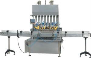 China Lubricant Butter Linear Automatic Bottle Capping Machine PLC Liquid Soap Filling Machine wholesale