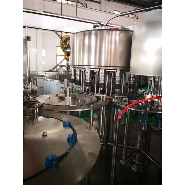 3 In 1 PET Plastic Bottled Water Filling Machine For Purified Pure Mineral Spring Drinking Water