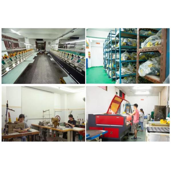 Orange Background Custom Chenille Patches Singles Felt Fabric With Sew On Backing