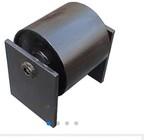 China Dumpster Roll Off Container Wheels Steel Roller Wheels Replacement on sale