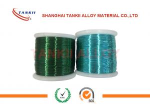 China Colored Enamelled Copper Wire , Super Enamel Coated Copper Wire For Precision Resistor wholesale