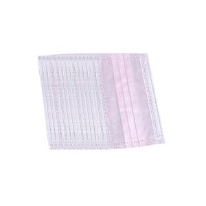 Non Irritating Non Woven Face Mask High Bacterial Particle Filtration