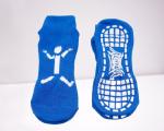 Sports altitude trampoline grip socks non slip bounce jump socks for kids and