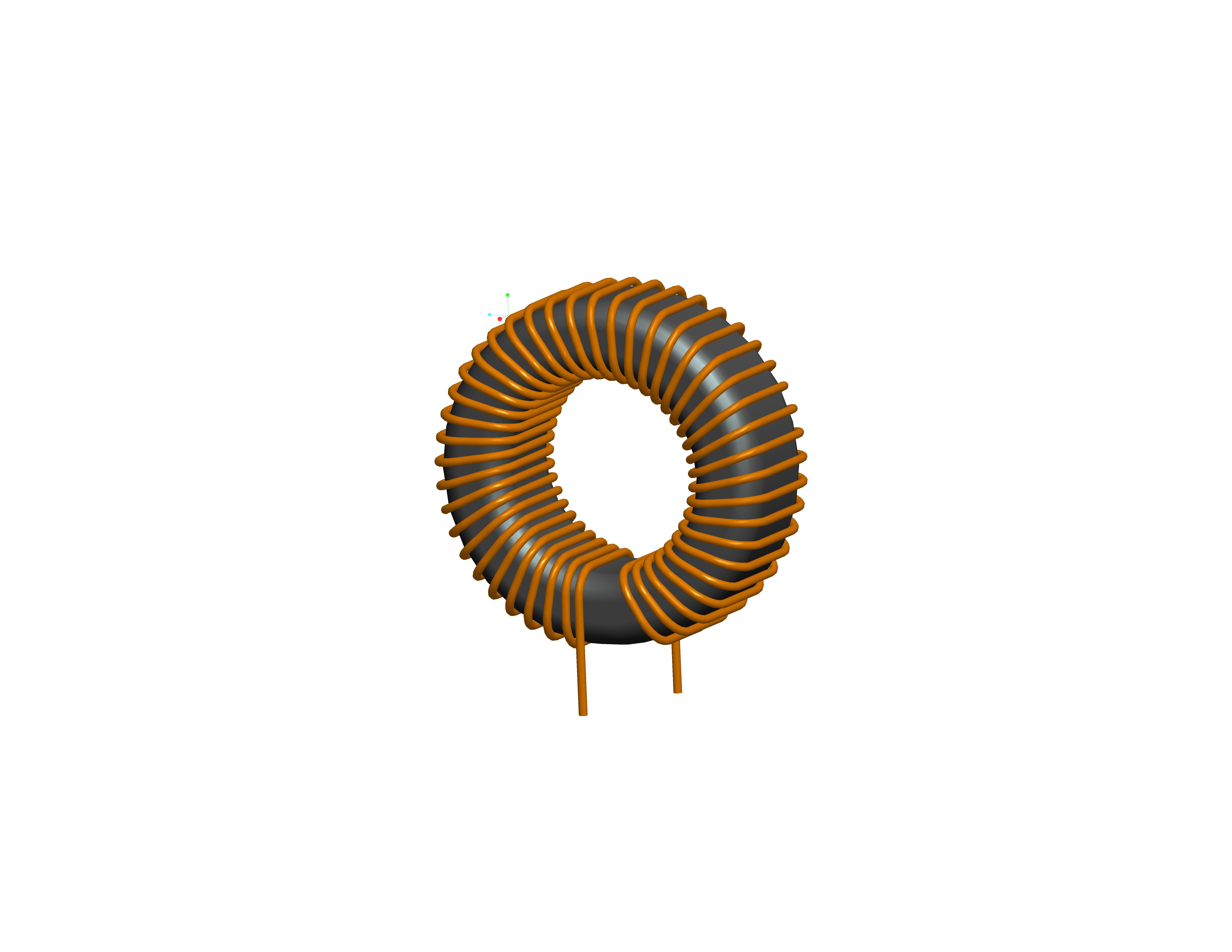 China 15mm Common Mode Choke Coil Toroidal Magnetic With Copper Wire Material TI-OR05 on sale