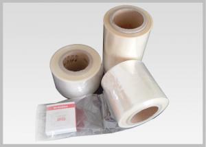 China 40 Mic Clear PVC Shrink Wrap Tube Film Rolls For Promo / Multipack Sleeves on sale