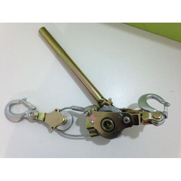 1 Ton Capacity Double Hook Wire Rope Puller Manual Cable Puller for Tightening Wire
