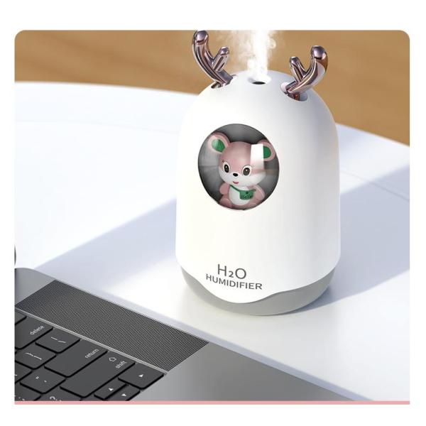 Conditioning Appliance Cute Pet Bear Mini Humidifier for Room App-Controlled Capacity 0.5L