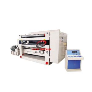 China Easy Operation Corrugated Cardboard Production Line 320C Fingerless Adsorption Single Facer wholesale