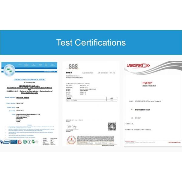 Crosslinked Recyclable 4000mm/Hr Drainage Artificial Turf Underlay Customized Thickness High Density Pe Foam Shock Pad 0