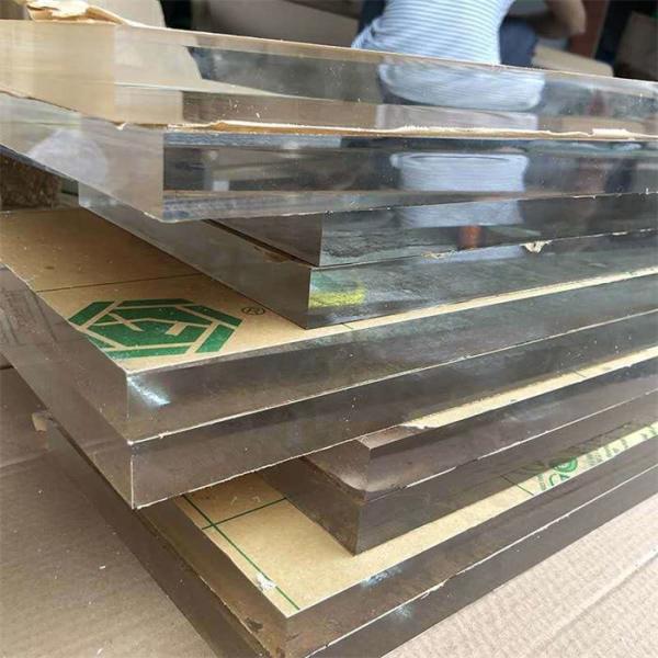 Clear Cast Acrylic PMMA Plastic Sheet 1.22x2.44m Size 1mm 2mm 3mm Thick