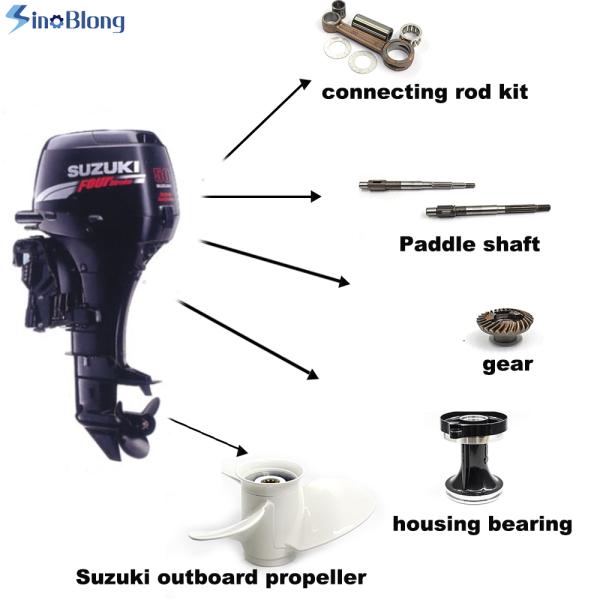 Marine Outboard Underwater 14 Inch 3 Blade Boat Propeller Investment Casting Parts