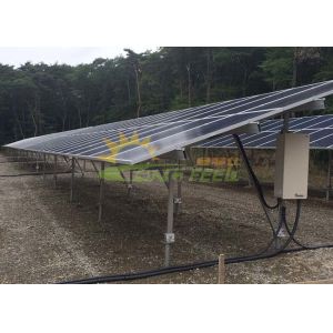 Extremely Pre Assembled PV Solar Rack Anodized Surface Treatment