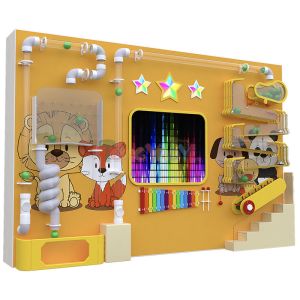 China Ocean Ball Game Console Kids Puzzle Ball Wall Game Softplay Equipment on sale