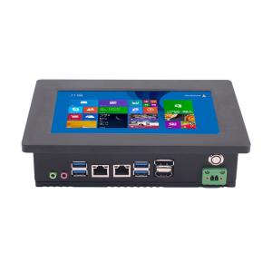China Aluminum Case Industrial Panel Mounted Touch Screen Pc Fanless Computer wholesale