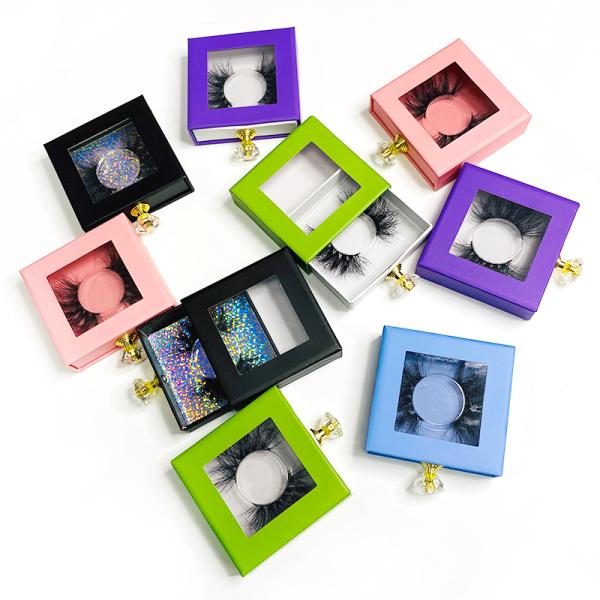 Full Strip 2 Pairs 3D Faux Mink Lashes With Natural Long