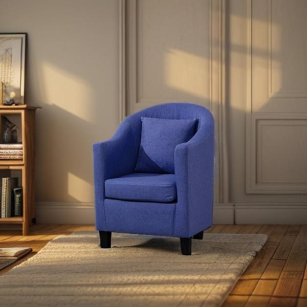 Atmospheric single hotel bedroom sofa home furniture modern lounge recliner wooden living room lounge chair