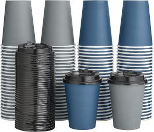 China Disposable Biodegradable Coffee Cups , Recyclable Single Wall Paper Cups on sale