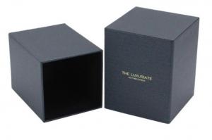 China Glossy Lamination Candle Gift Box Rigid Cardboard Box With Sleeve wholesale