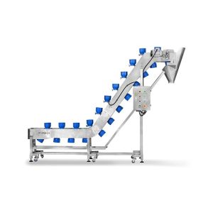 Buy cheap Z Type Transporter Bowl Inclined Bucket Elevator Conveyor from wholesalers
