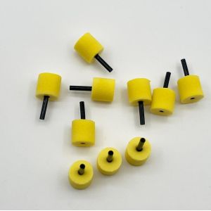Disposable Polyurethane Foam Ear Tips Yellow 50 Pcs Per Bag