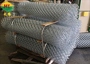 China 10 Gauge Steel Wire Heavy Galvanised Chain Link Fence 6ftx 45ft Roll wholesale