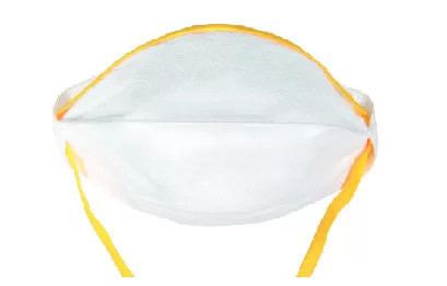 Fold Easily FFP1 Dust Mask Unique Fastener Design With Adjustable Plastic Nose