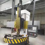 Disc Drum CNC Vertical Lathe Machine Heavy Duty For Metal Cutting Processing