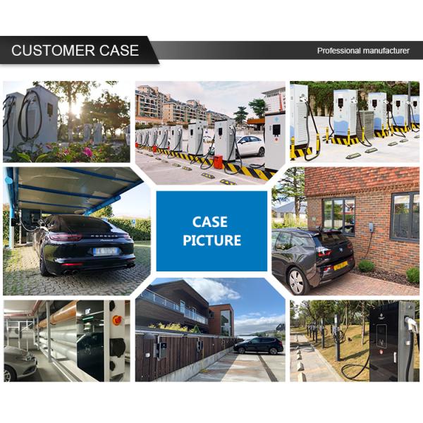 Auto 16A 3 Phase Electric Vehicle Charging Station EVSE Wallbox with Type 2 Cable