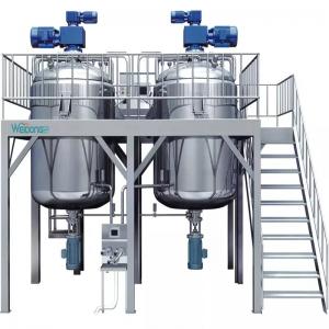 China 2.2KW SUS304 Perfume Production Equipment Mixing Tank Multipurpose on sale