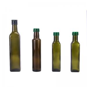 China 750 Ml Glass Olive Oil Bottle In Stock Sunlight Protection Machine Made on sale