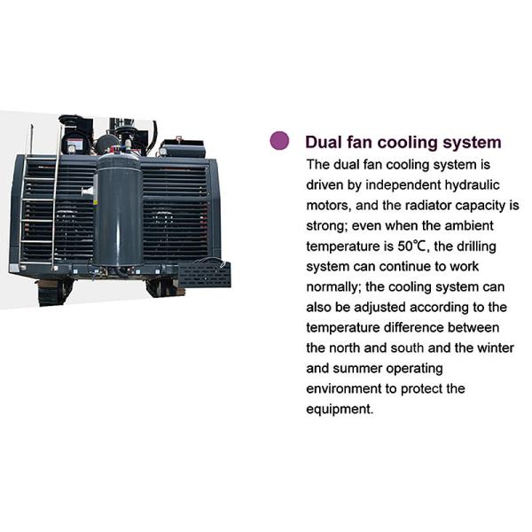 DTH Hammer Drilling Rig Deep 30m Surface Borehole Drilling Equipment Hydraulic Drilling Rig