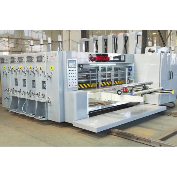 China Full Automatic High Speed Flexo Printing Slotting Die Cutting Machine wholesale