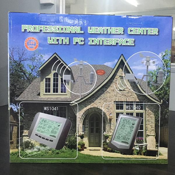 20% To 90% Outdoor Intelligent Weather Station 433MHz With Wind Direction And Speed Thermometer