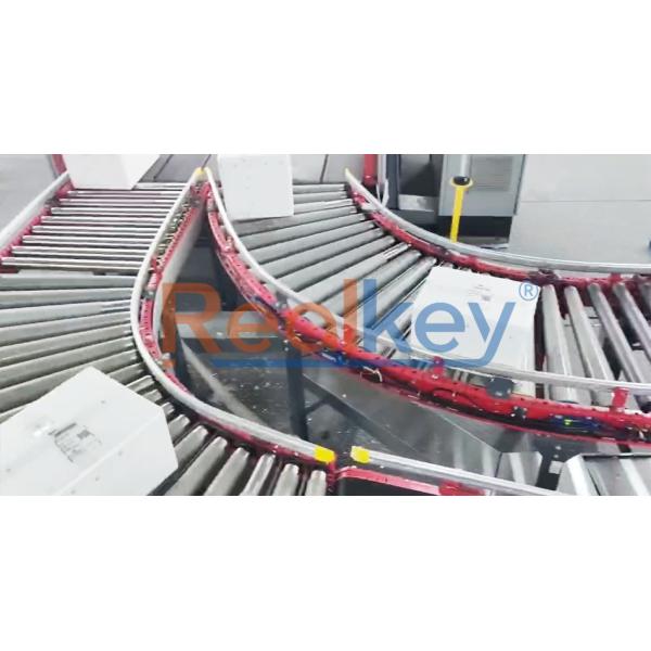 Flexible Roller Conveyor System Easy Maintenance For Logistics Centers