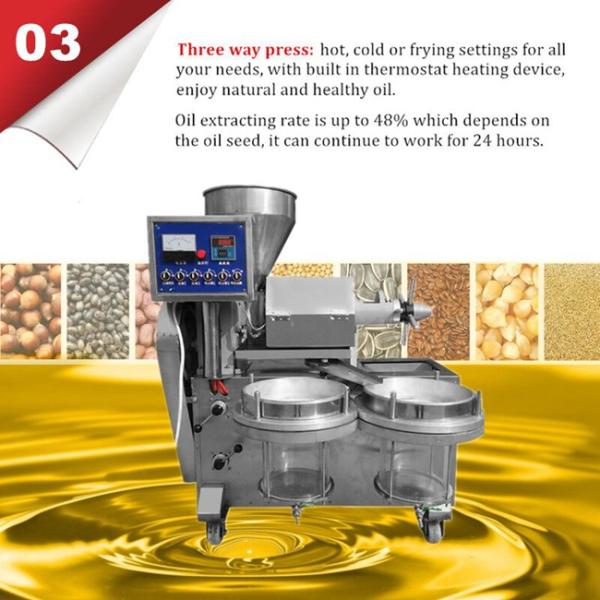 100% product quality protection oil press machine in India market