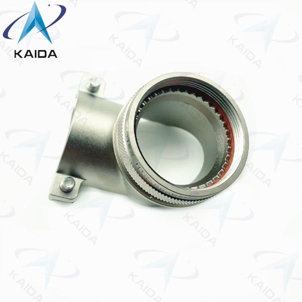 M85049 Series Connector Backshell 90° Strain Relief Backshell Electroless Nickel M85049/39-21N